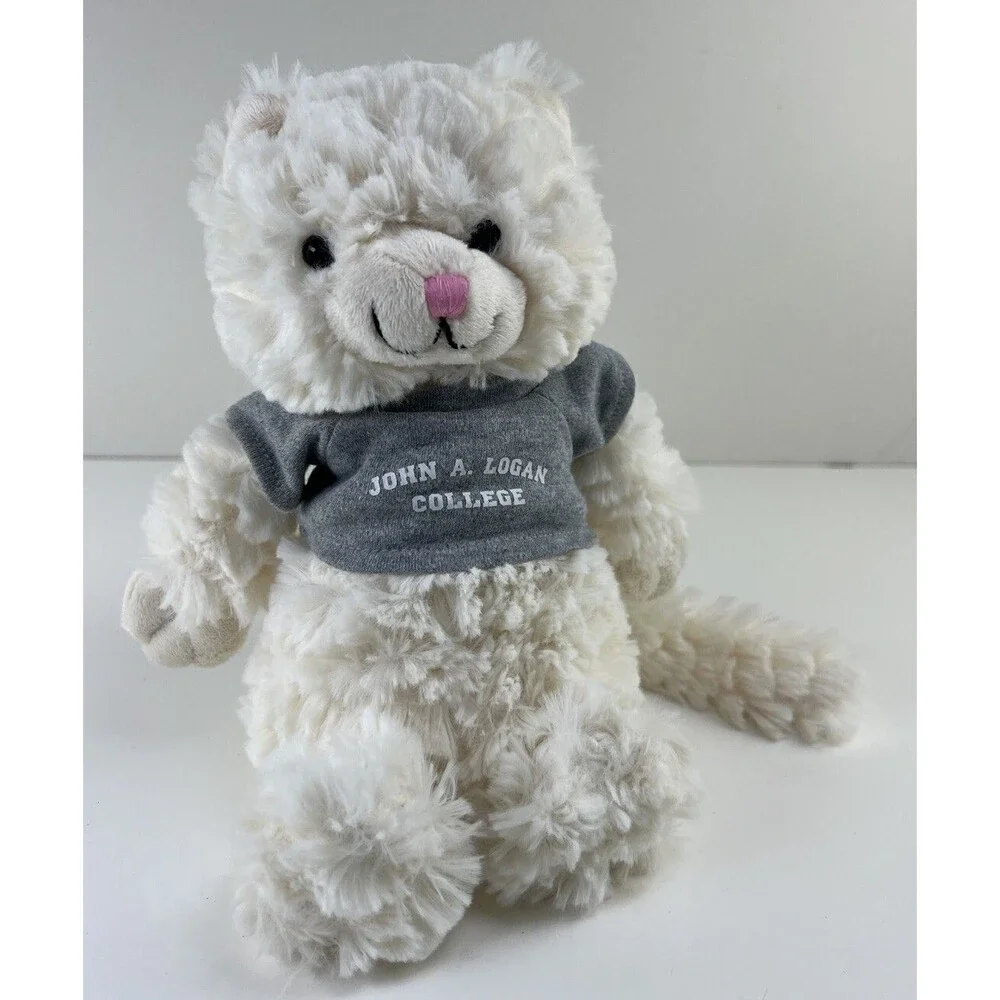 John A Logan College Carterville Illinois Stuffed Animal Kitty Cat Plush Gift